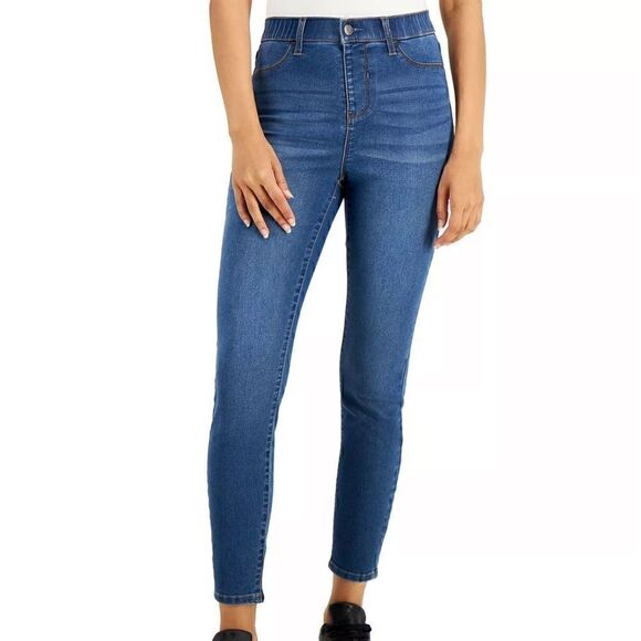 VANILLA STAR
Juniors' High Rise Pull On Skinny Jeans size XS - Picture 4 of 5